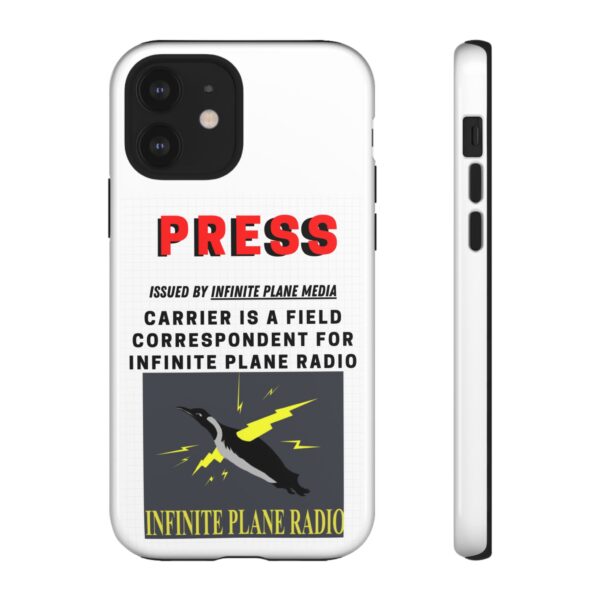 Press Badge Phone Case - Infinite Plane Radio - Image 21