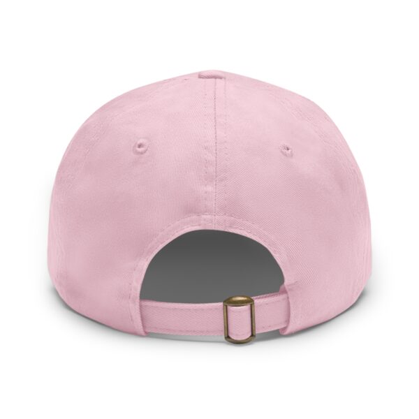 The Penguinati Design Dad Hat with Leather Patch - - Image 47