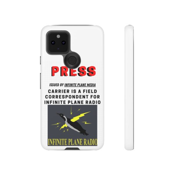 Press Badge Phone Case - Infinite Plane Radio - Image 45