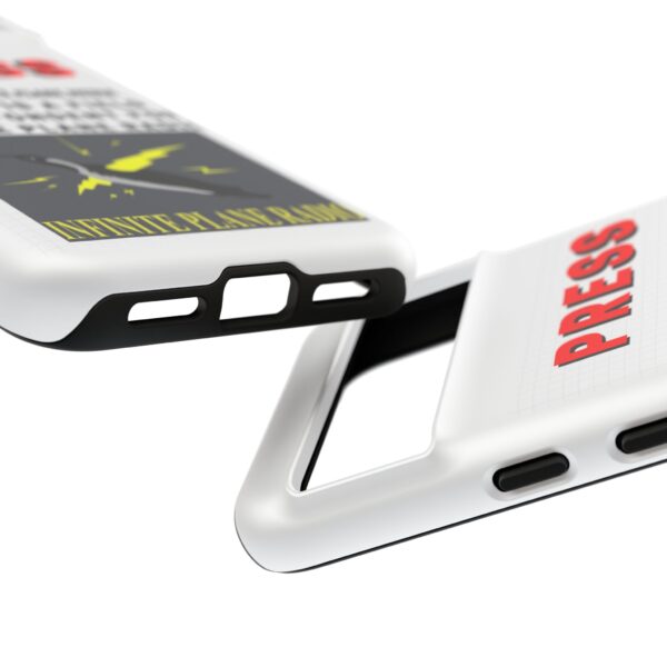 Press Badge Phone Case - Infinite Plane Radio - Image 137