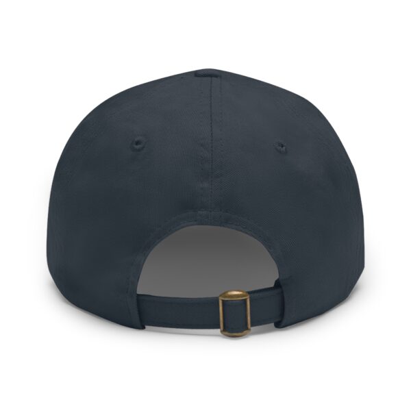 The Penguinati Design Dad Hat with Leather Patch - - Image 75