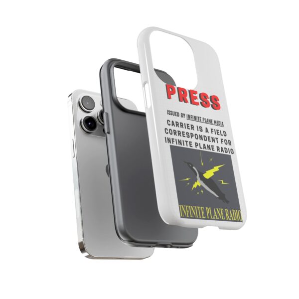 Press Badge Phone Case - Infinite Plane Radio - Image 61