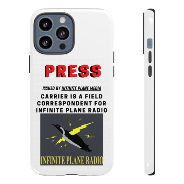 Press Badge Phone Case - Infinite Plane Radio - Image 39