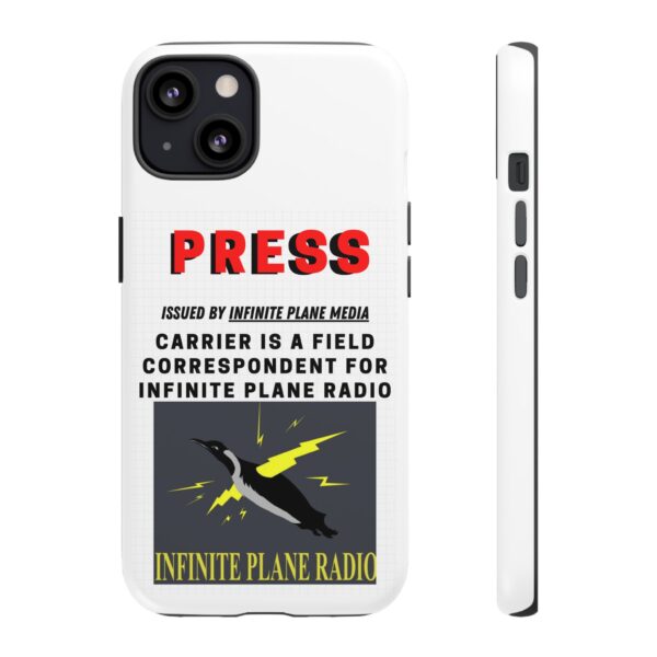 Press Badge Phone Case - Infinite Plane Radio - Image 29