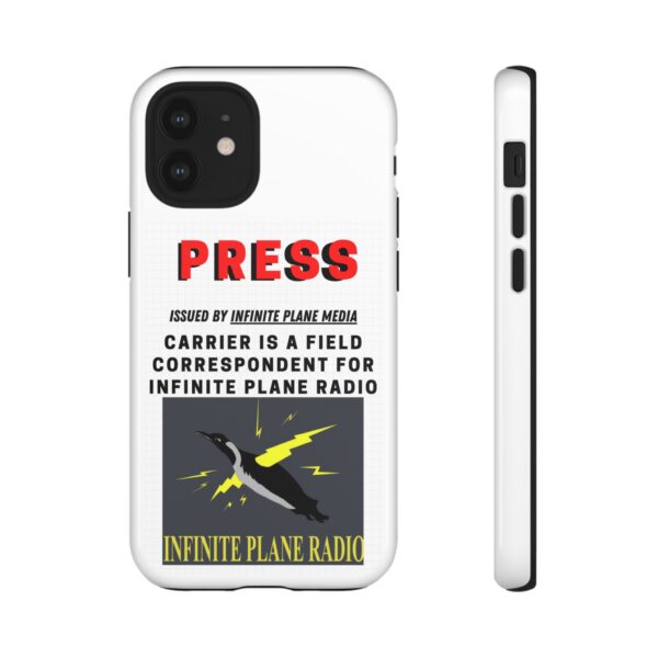Press Badge Phone Case - Infinite Plane Radio - Image 19