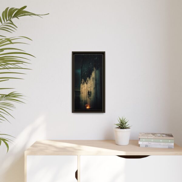 Framed Wall Art - Cosmic Climber Canvas Print - Image 7