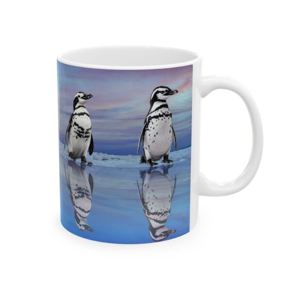 Penguin Reflections Ceramic Mug - Perfect for Animal Lovers - Image 4