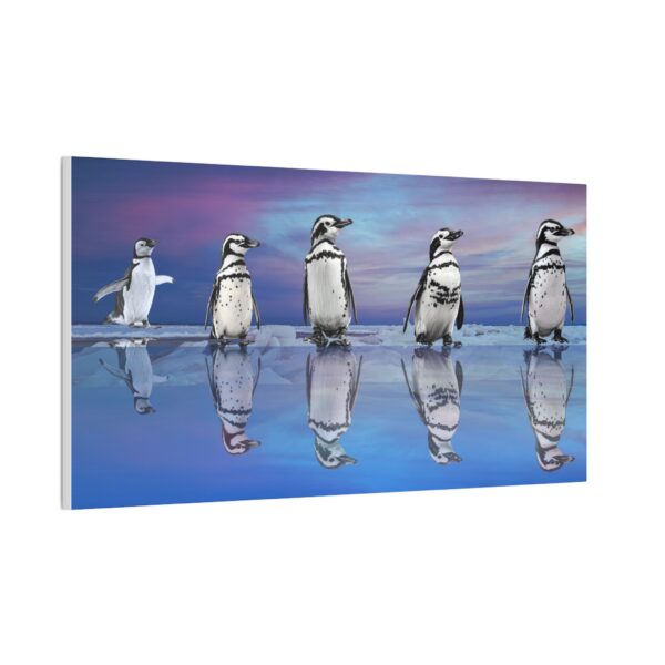 Penguin Canvas Art | Coastal Decor for Animal Lovers,  Decor, Nautical Gift, Art for Beach House - Image 2