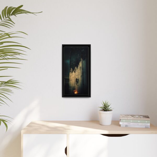 Framed Wall Art - Cosmic Climber Canvas Print - Image 3