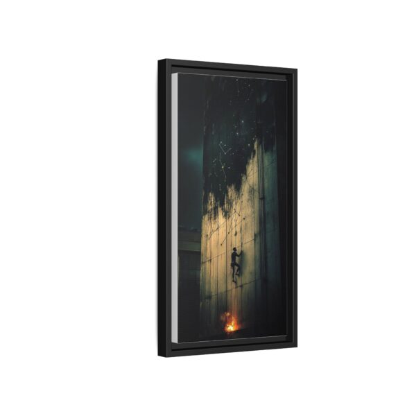 Framed Wall Art - Cosmic Climber Canvas Print - Image 2