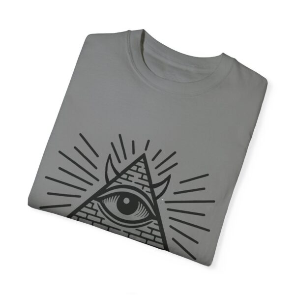 Psyop Entertainment Complex Unisex Garment-Dyed T-Shirt | Trendy Graphic Tee for Music Festivals & Casual Outings - Image 3