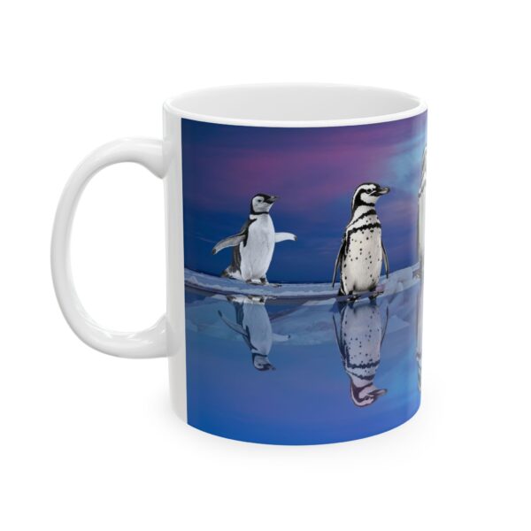 Penguin Reflections Ceramic Mug - Perfect for Animal Lovers - Image 3