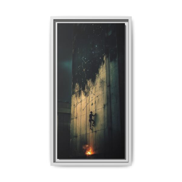 Framed Wall Art - Cosmic Climber Canvas Print - Image 9