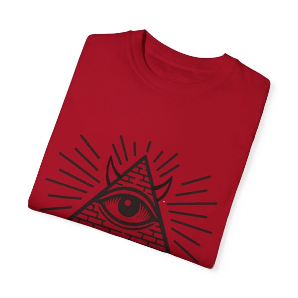 Psyop Entertainment Complex Unisex Garment-Dyed T-Shirt | Trendy Graphic Tee for Music Festivals & Casual Outings - Image 11