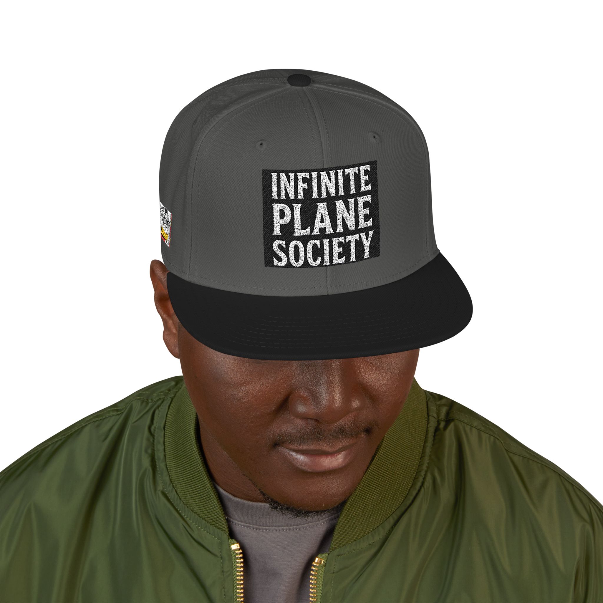 IPS Thank Tank Snapback Cap - Embroidered Style, Streetwear - Image 3